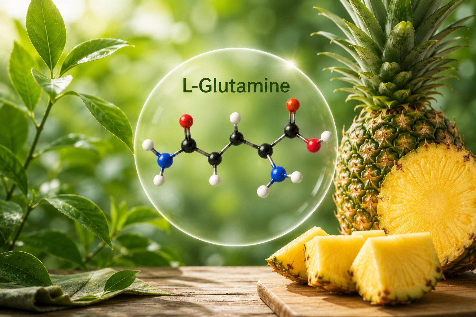 L-Glutamine amino acid ingredient used in NeuroRemind focus formula